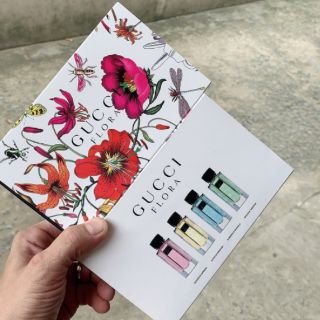 Set Gucci Flora 4 chai