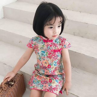Vây sườn xám bé gái
