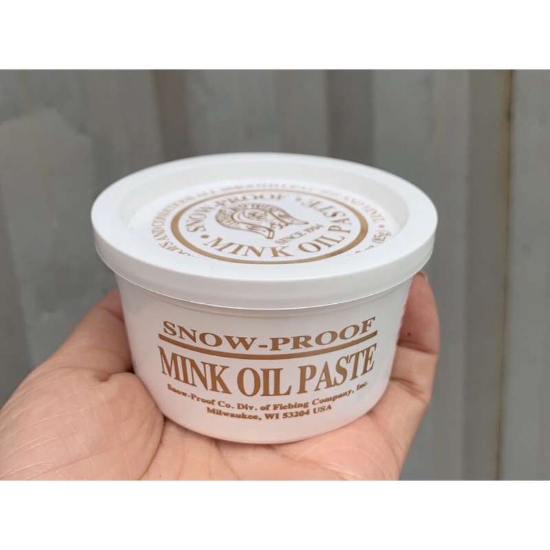 Mink Oil - Fiebing’s USA (Dầu chồn dưỡng da)