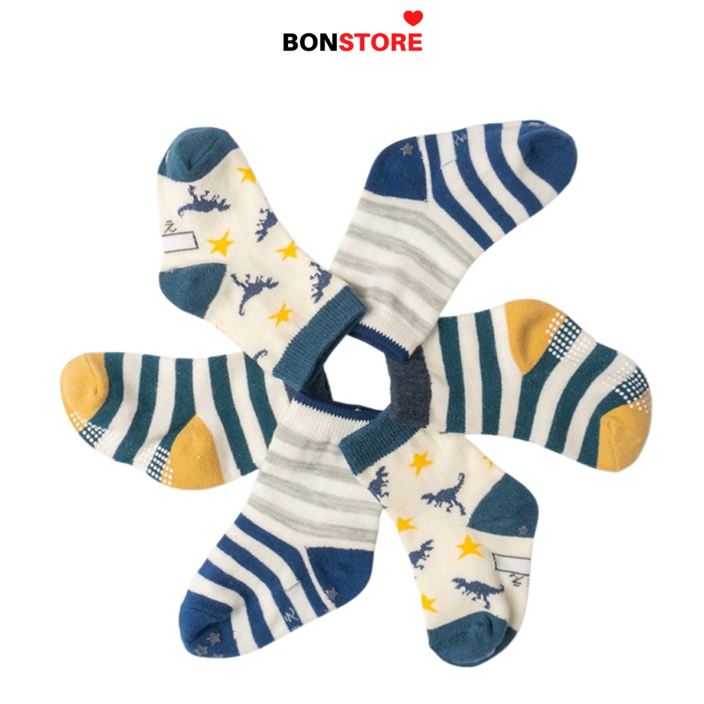 Tất cho bé, tất trẻ em Hàn Quốc bé trai bé gái BONSTORE