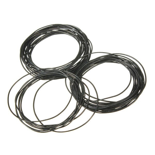 Combo 10 Ron Cao Su, Gioăng Chống Nước Đồng Hồ Loại Dày Size 30-40mm