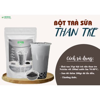 Bột Trà Sữa Than Tre Neicha Pha Sẵn (200gr)
