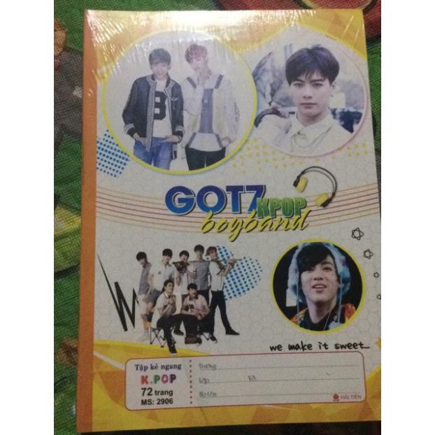 10 quyển VỞ KẺ NGANG 72 TRANG HẢI TIẾN