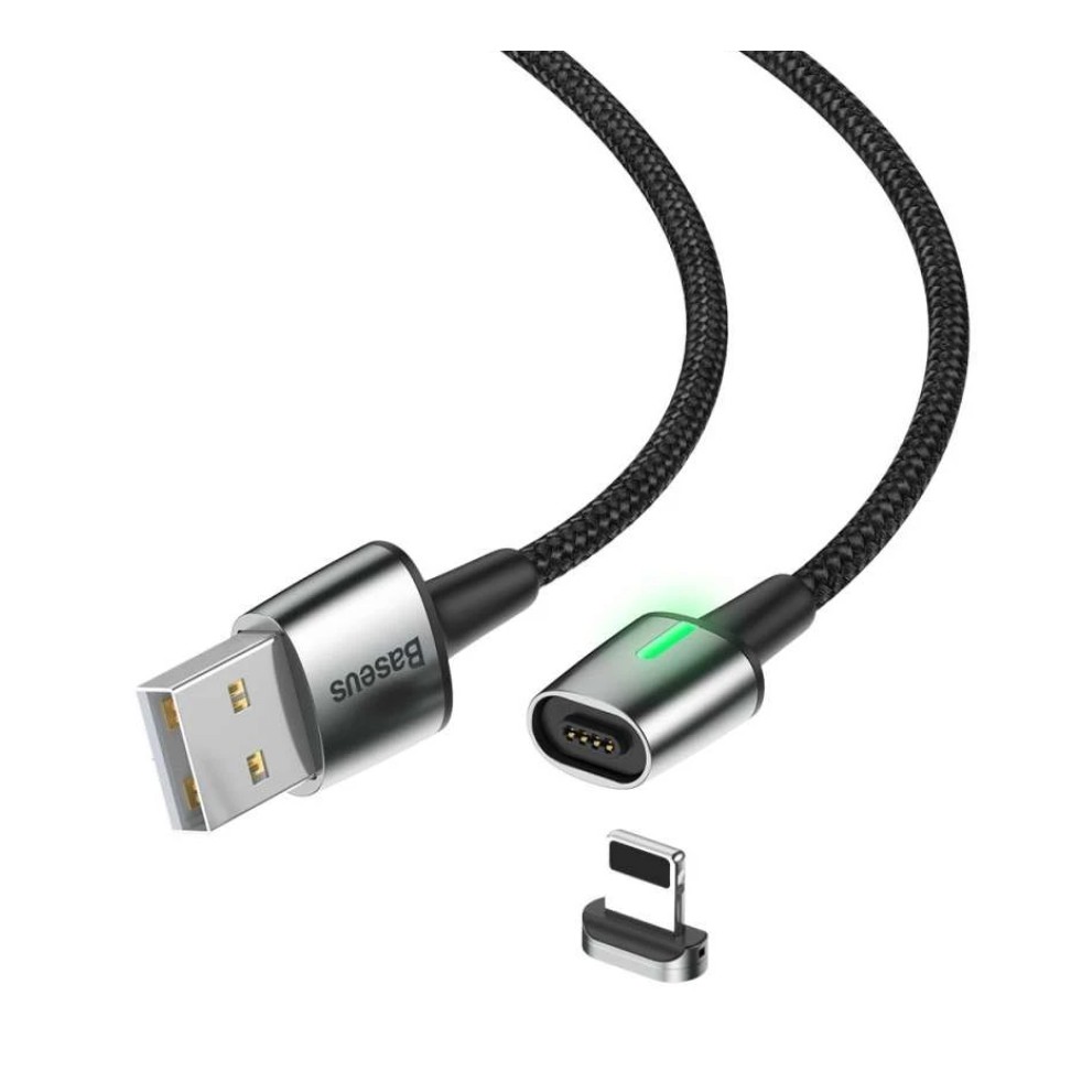 Cáp nam châm iPhone BASEUS Zinc Magnetic Cable USB For iP