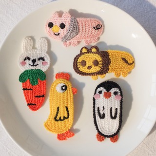 Kẹp tóc handmade hình thú cho bé và mẹ