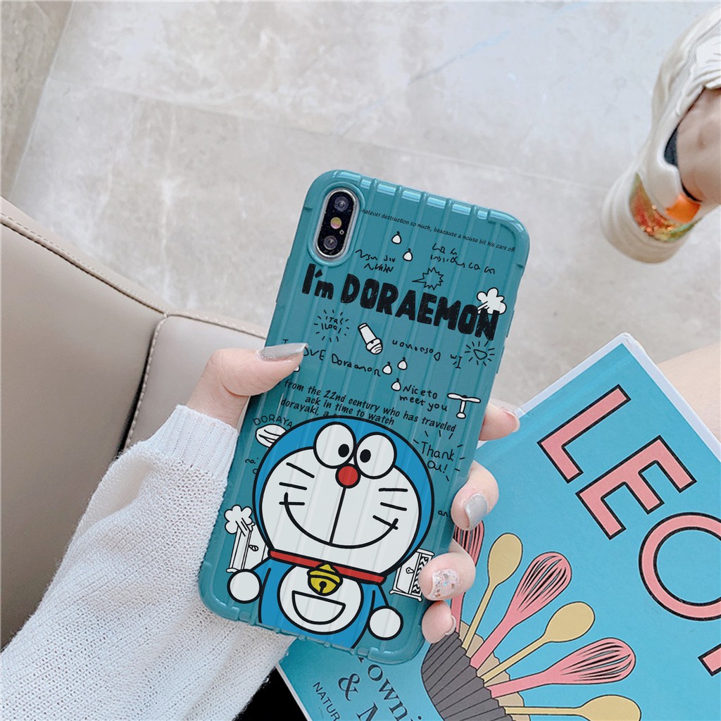 Ốp lưng iphone Dorayaki sọc 3D chống va đập 5/5s/6/6plus/6s/6splus/7/7plus/8/8plus/x/xs/11/12/pro/max/plus/promax | BigBuy360 - bigbuy360.vn