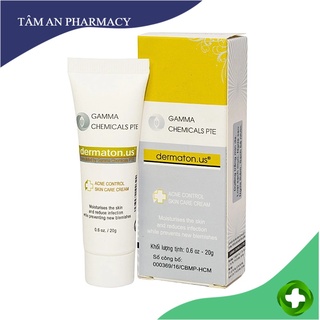 Hàng chính hãng - kem mụn gamma chemical dermaton us tube 20gr