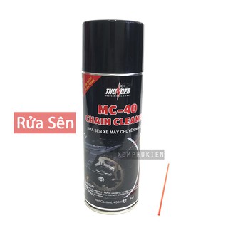 Bộ 2 chai Rửa và Bôi Trơn Sên Thunder [ tặng cọ chà sên ]