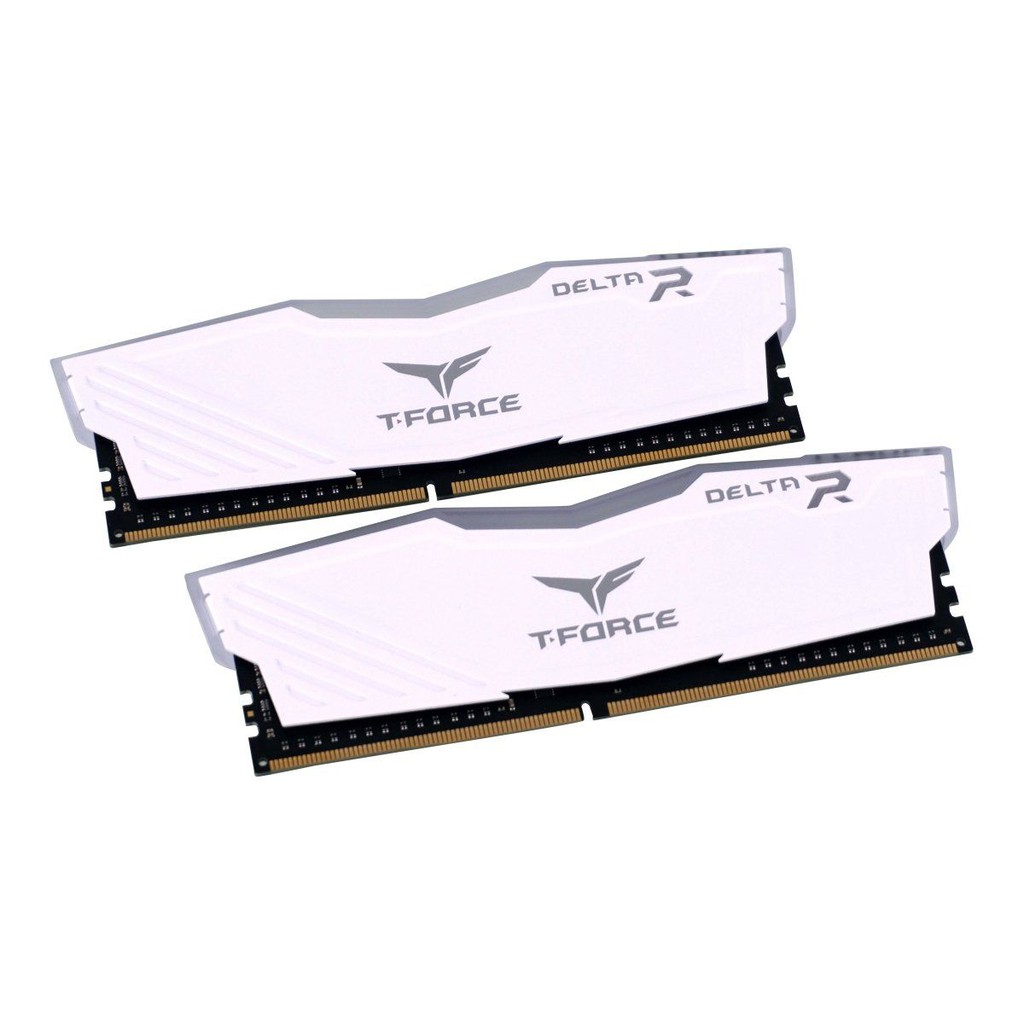 RAM Team T-Force Delta RGB 16Gb (2x8Gb) DDR4-3000Mhz (White) | Shopee Việt  Nam
