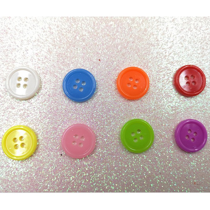50 cúc áo tròn 4 lỗ 15MM/20MM