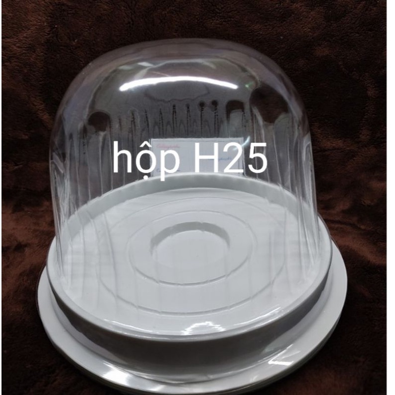 hộp đựng bánh H25 nắp mô ( 50 cái )