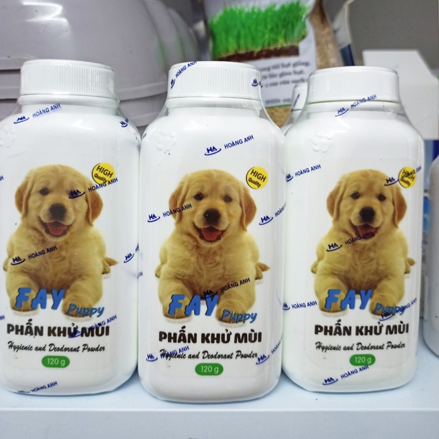 [Mã PET50K giảm Giảm 10% - Tối đa 50K đơn từ 250K] Phấn tắm khô Fay Puppy cho chó mèo