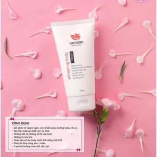 Kem body ngậm ngọc Linh Hương - Whitening body cream