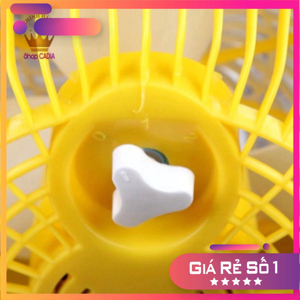 Quạt Để Bàn Mini cắm điện Kiểu Dáng Hoạt Hình Dễ Thương cute SIÊU MÁT