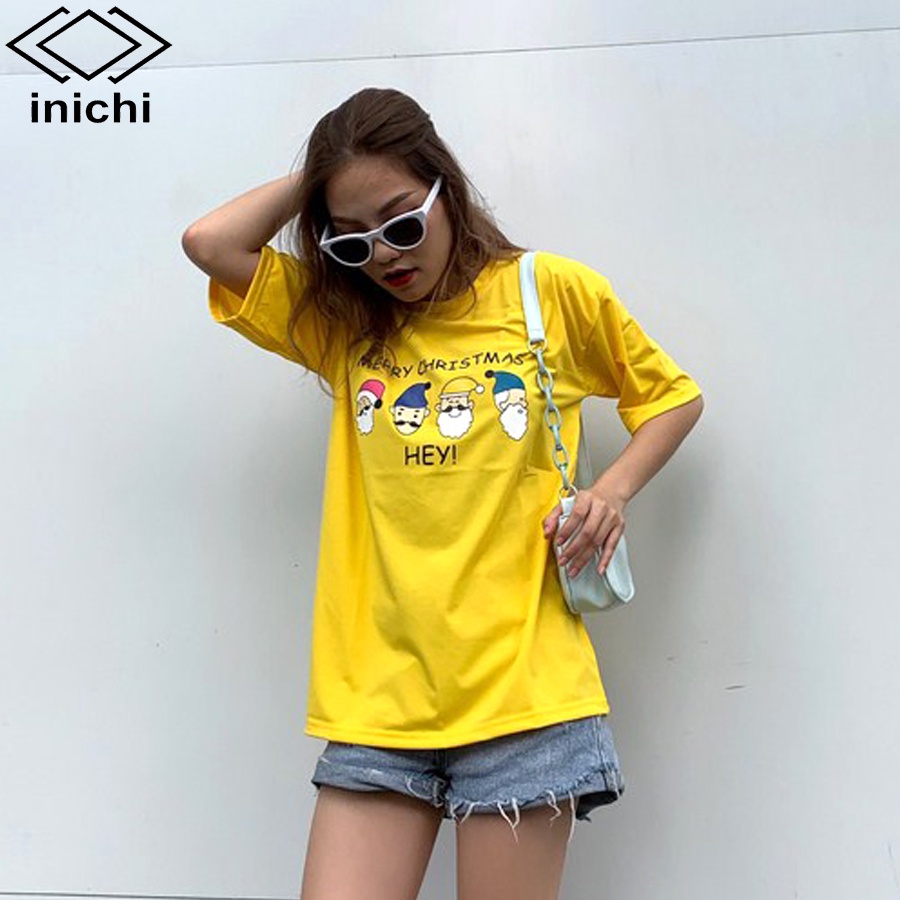 [Mã BMLTM50 giảm đến 50K đơn 99K] Áo thun tay lỡ INICHI A594 form rộng oversize nam nữ áo phông unisex