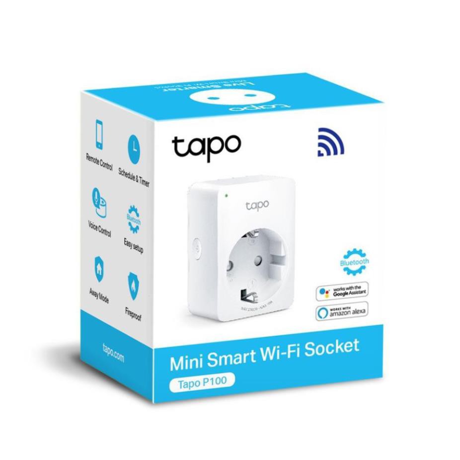 Ổ Cắm Thông Minh TP-Link Tapo P100 Nhỏ Gọn An Toàn