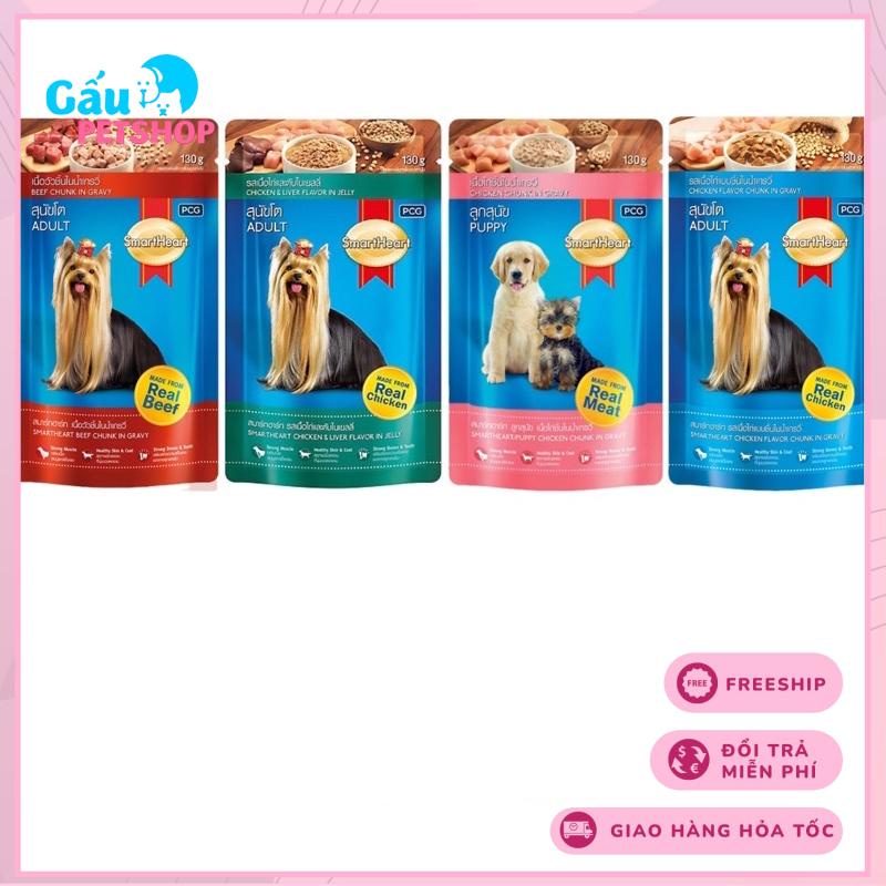 Pate Cho Chó Pate Smartheart Gói 130G