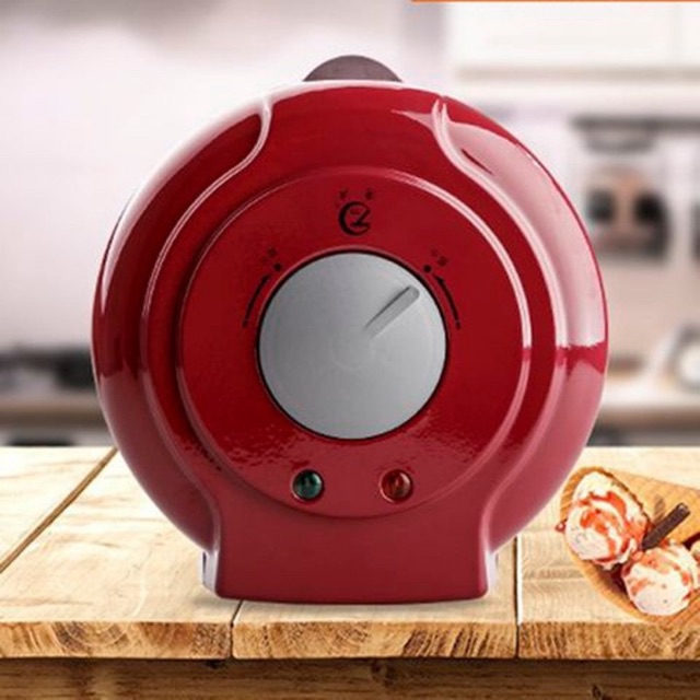 Máy làm bánh ốc quế, máy nướng vỏ kem ốc quế