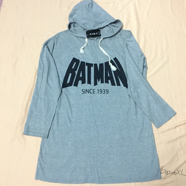 [Zara size XL] Hoodie Batman dáng dài