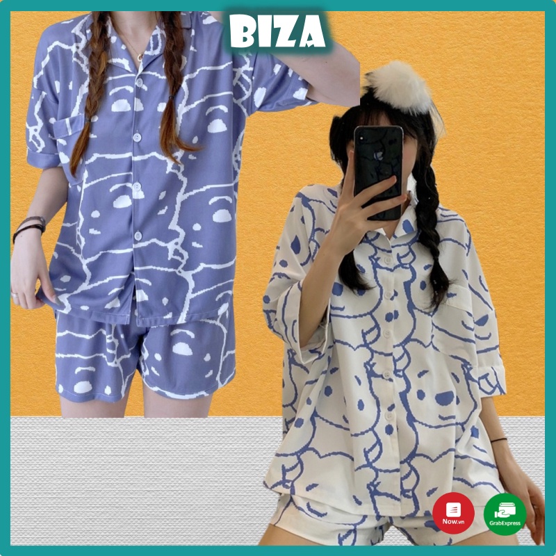 Bộ Ngủ Nữ NGỰA VẰN - Pijama Kate Siêu Hot