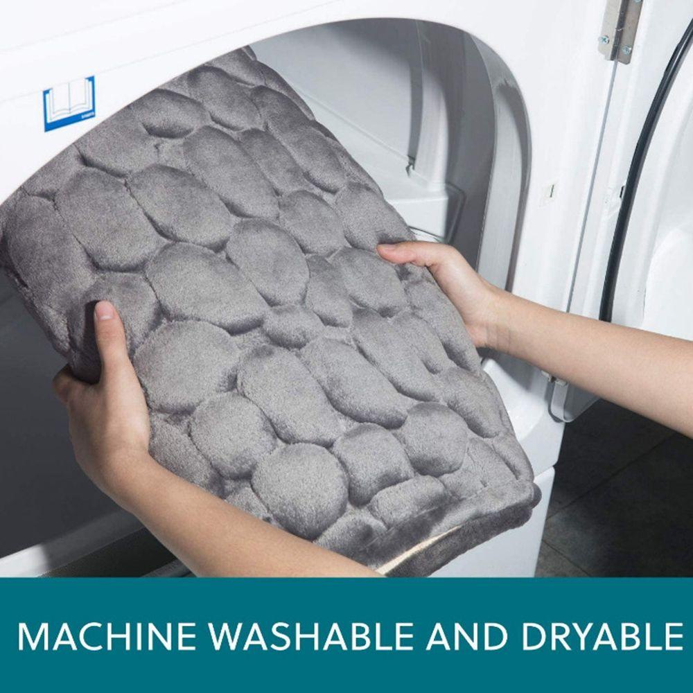 Thảm Lót Sàn Nhà Tắm / Nhà Bếp Bằng Polyester Siêu Mềm