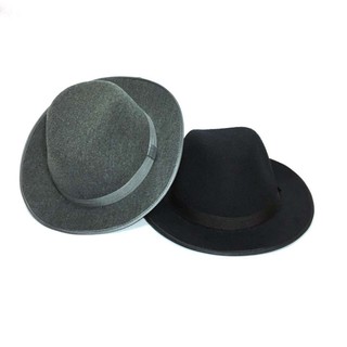 Nón vành Fedora thời trang cá tính cho nam và nữ (đen)