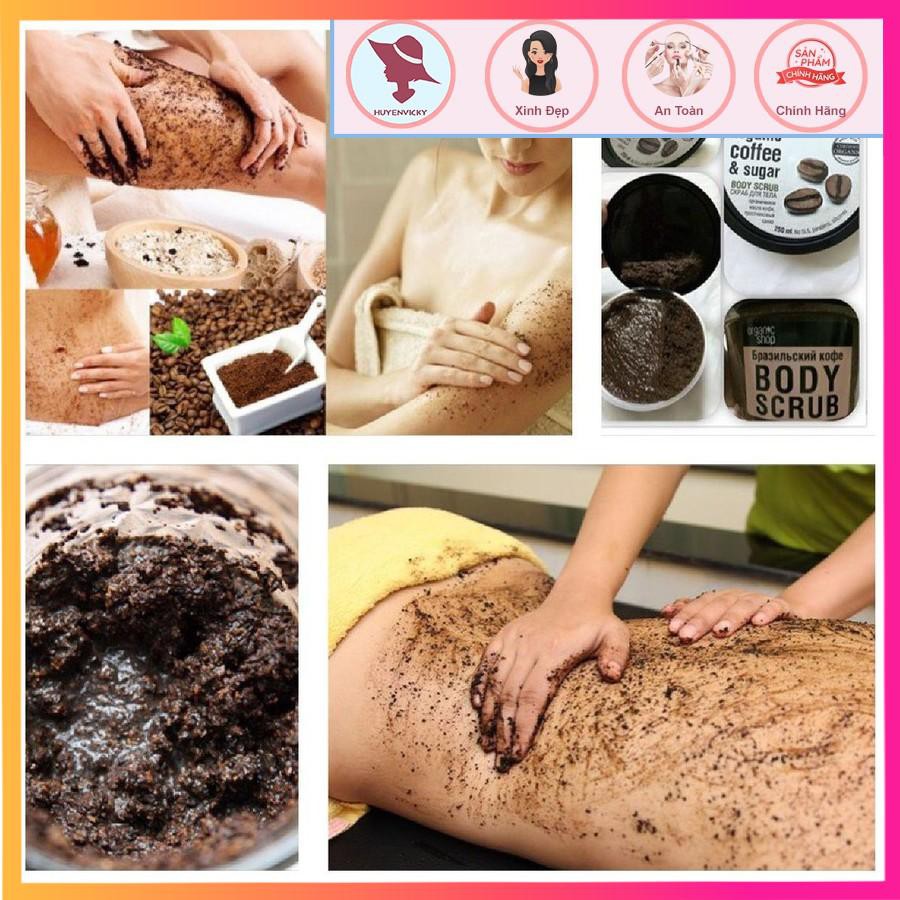 Tẩy Tế Bào Chết Toàn Thân Organic Shop Organic Coffee & Sugar Body Scrub 250ml | BigBuy360 - bigbuy360.vn