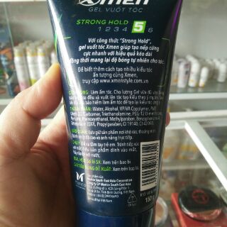 Gel vuốt tóc Xmen Strong Hold
