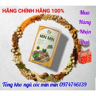 Hộp ngũ cốc lợi sữa min min 500gr-bột ngũ cốc min min 29 loại hạt
