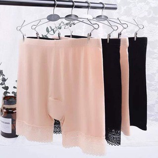 QUẦN MẶC VÁY COTTON CHÂN REN