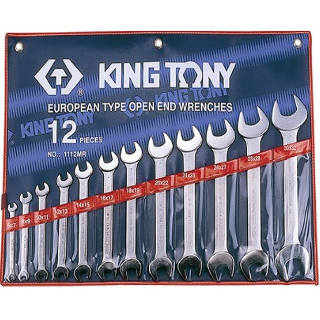 Bộ cờ lê 2 đầu miệng Kingtony 1112MR - 6/7-30/32mm