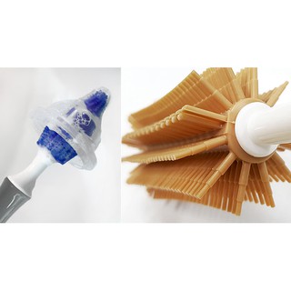 Bộ cọ rửa bình và núm silicone - Mother K
