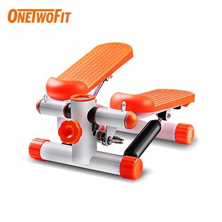OneTwoFit máy chạy bộ đi bộ LCD Mini Stepper (có điện trở)