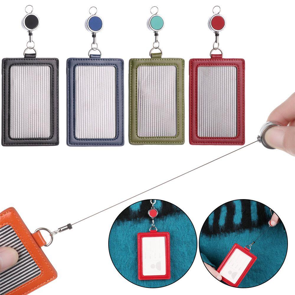 Giá Đỡ Thẻ ID / Danh Thiếp Bằng Kim Loại Tiện Dụng Cho Văn Phòng / Trường Học