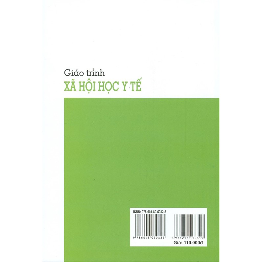 Sách - Giáo Trình Xã Hội Học Y Tế