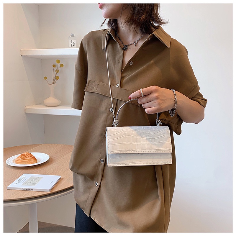 Túi Đeo Chéo Họa Tiết Viên Đá Mới 2022 Mới Với Hàng Trăm NB00412