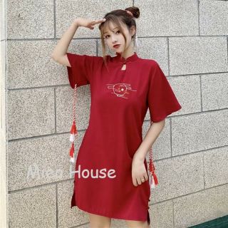 Đầm suông - sườn xám cách tân