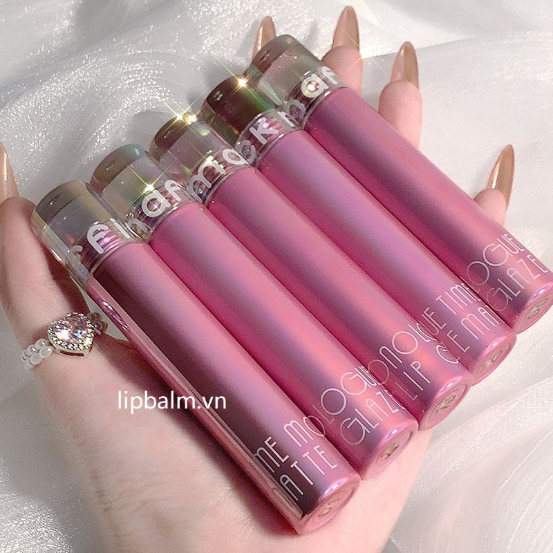 MAFFICK Matte Velvet Lip Glaze Son bóng trang điểm nude không thấm nước và không phai