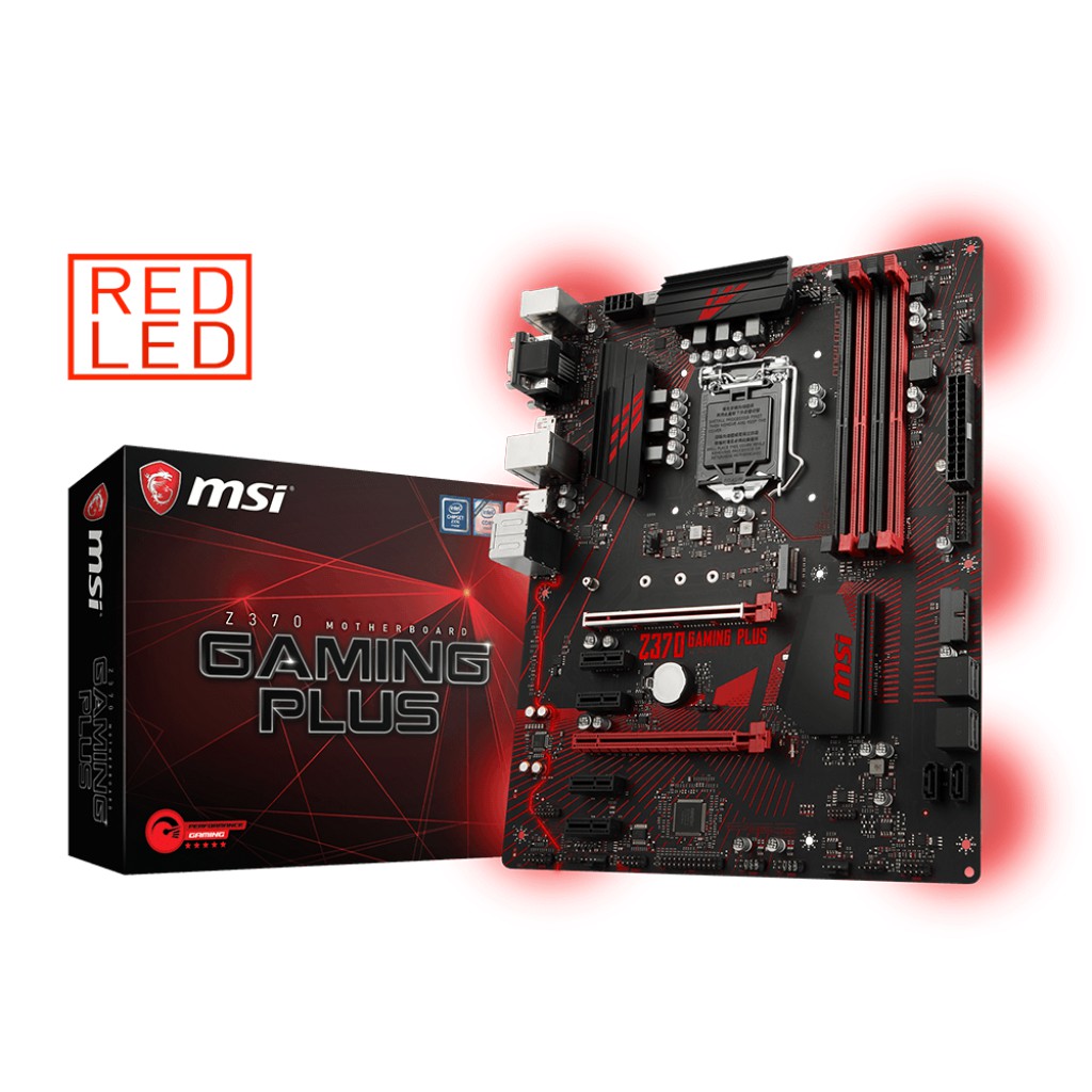 Bo mạch chủ MSI Z370 GAMING PLUS socket LGA 1151 - Hàng chính hãng BH 36 tháng