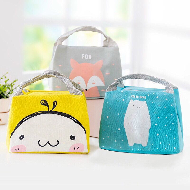 TÚI GIỮ NHIỆT MẪU MỚI TÚI ĐỰNG CƠM VĂN PHÒNG NHIỀU MÀU CỰC ĐẸP ( giao ngẫu nhiên)