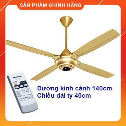 Quạt trần Panasonic 4 cánh F-56MPG (có ĐK) (Chính hãng-BH 12 tháng) Huy Anh