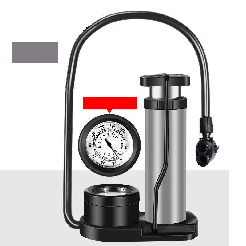 Bơm cầm tay xe đạp, bơm đa năng cáp suất chất liệu bằng hợp kim nhôm siêu nhẹ nhỏ gọn dễ mang