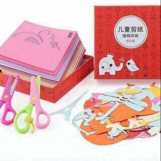 Bộ cắt giấy cho bé