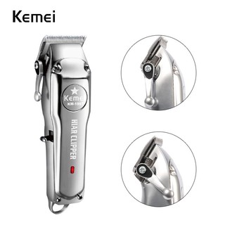 Tông đơ cắt tóc Kemei KM1998 màu bạc