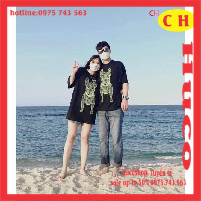 [MÃ HUCOPA011 giảm 5k từ 299k] ÁO THUN HÈ ÁO PHÔNG TAY LỠ FORM RỘNG cún life work 2 mặt chất cotton nam nữ unisex giá rẻ | BigBuy360 - bigbuy360.vn