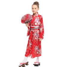Bộ Kimono kèm quạt hóa trang Halloween cho bé G0350