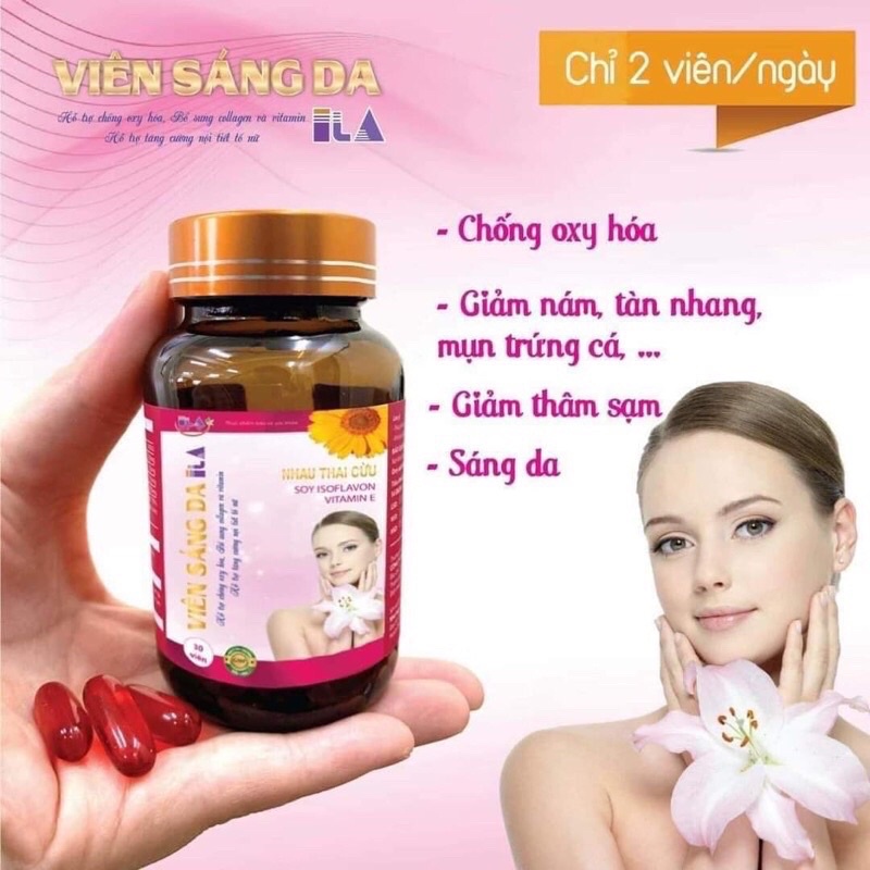 Viên uống sáng da ILA Phương Anh