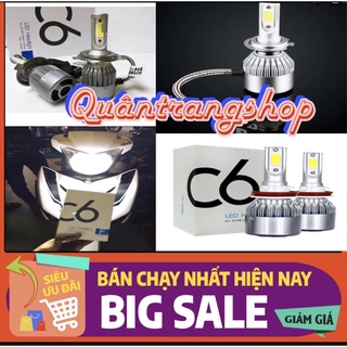 Bóng led pha c6 chính hãng ô tô- xe máy
