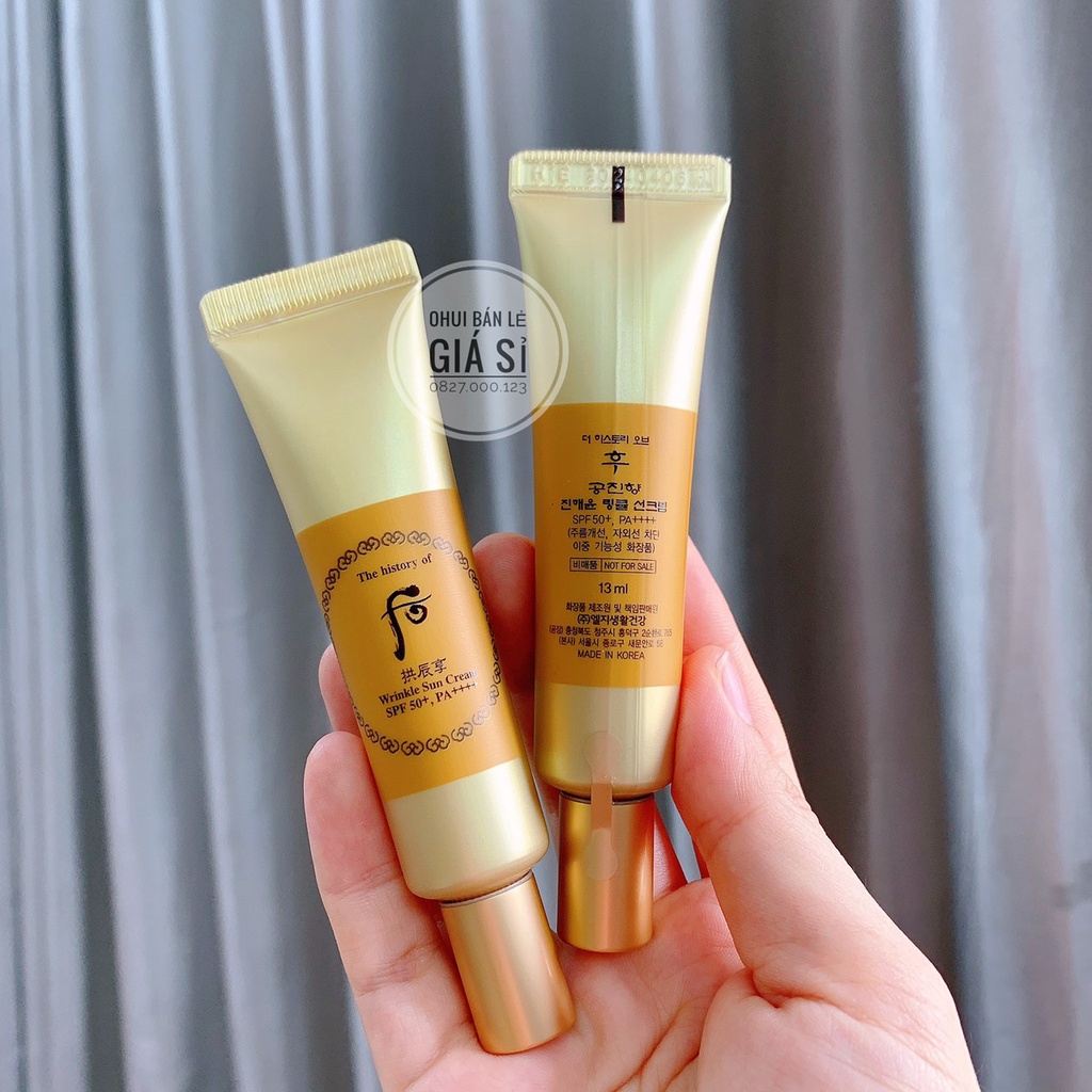 [Tách Set] Chống nắng chống nhăn WHOO 13ml