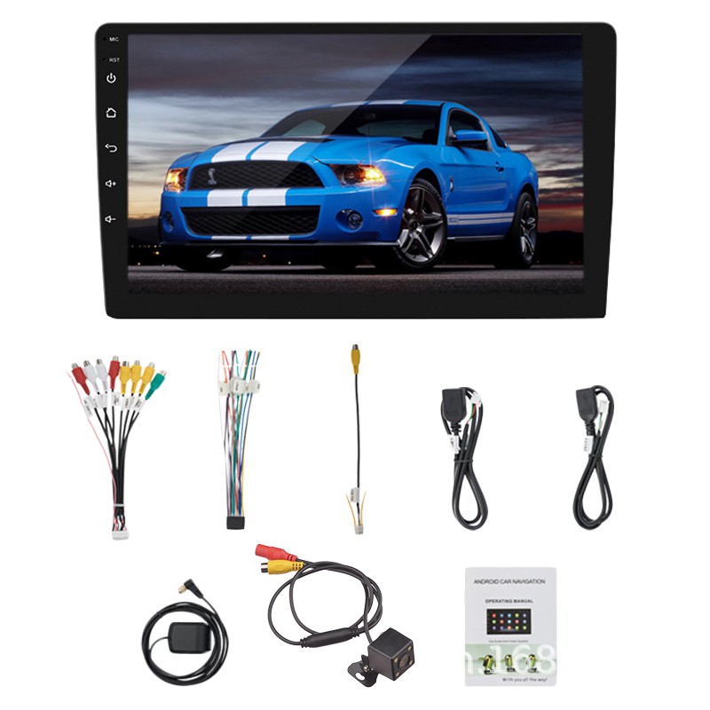 9-Inch Android 8.1 Car Gps Multimedia Universal Navigation Head With Reverse Rea